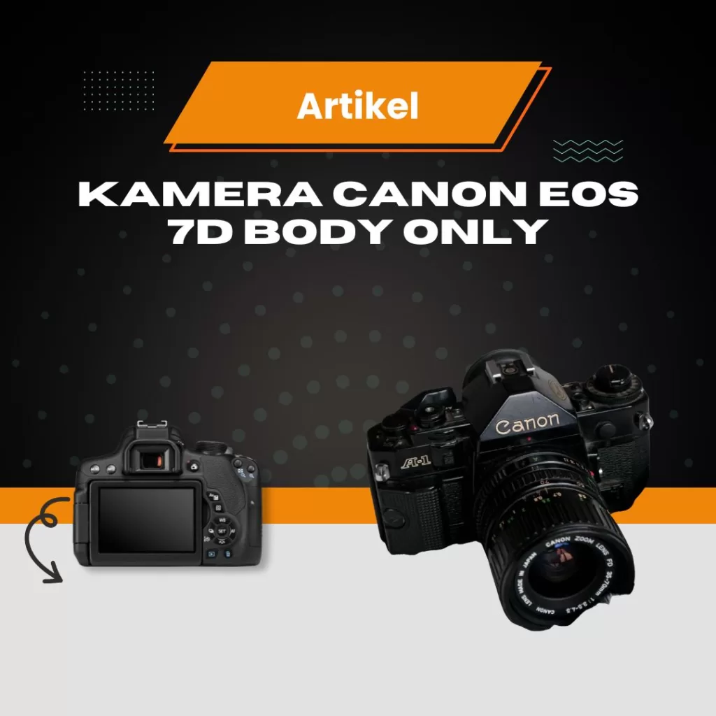 Kamera Canon EOS 7D Body Only